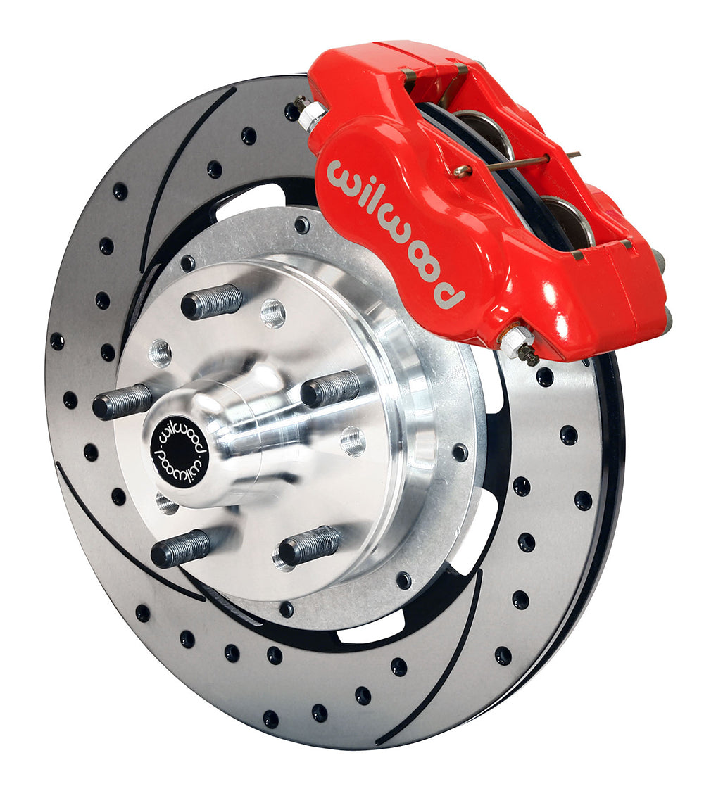 Wilwood Forged Dynalite Big Brake Front Hub Kit – GM / Ford / Muscle Car Applications - 140-7675-DR