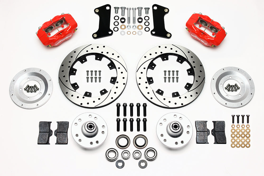 Wilwood Forged Dynalite Big Brake Front Hub Kit – GM / Ford / Muscle Car Applications - 140-7675-DR