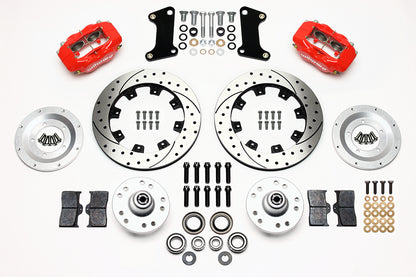 Wilwood Forged Dynalite Big Brake Front Hub Kit – GM / Ford / Muscle Car Applications - 140-7675-DR