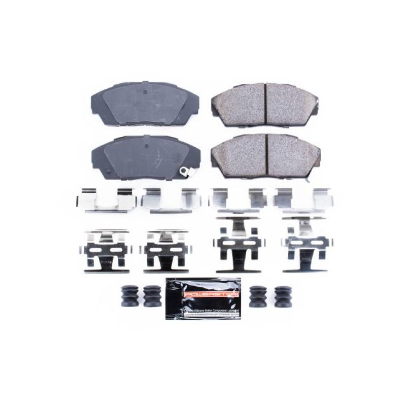 Power Stop 90-93 Acura Integra Front Z23 Evolution Sport Brake Pads w/Hardware PowerStop