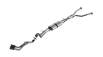 Borla 2022-2024 Toyota Tundra Cat-Back Exhaust System S-Type Part # 140939CFBA Borla