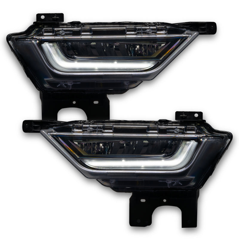 Oracle 21-22 Ford F-150 ColorSHIFT RGB+W Fog Light DRL Upgrade Kit w/ No Controller ORACLE Lighting
