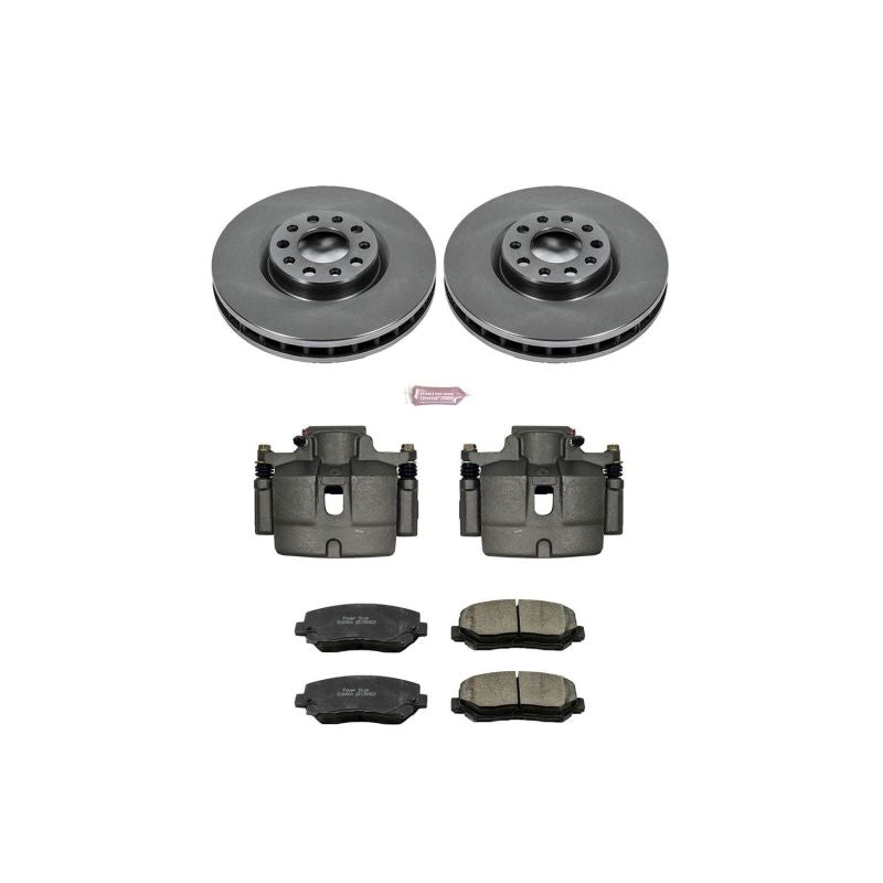 Power Stop 15-17 Chrysler 200 Front Autospecialty Brake Kit w/Calipers PowerStop