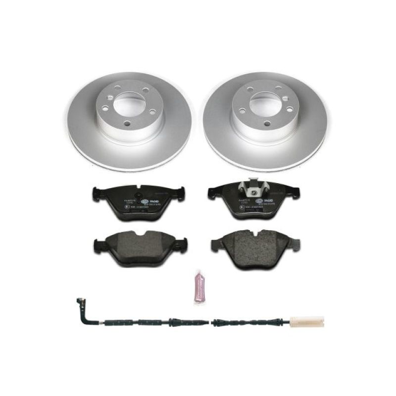 Power Stop 08-10 BMW 328i Front Euro-Stop Brake Kit PowerStop