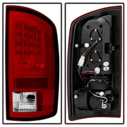 Spyder Dodge Ram 07-08 1500 Version 2 LED Tail Lights - Red Clear ALT-YD-DRAM06V2-LED-RC SPYDER