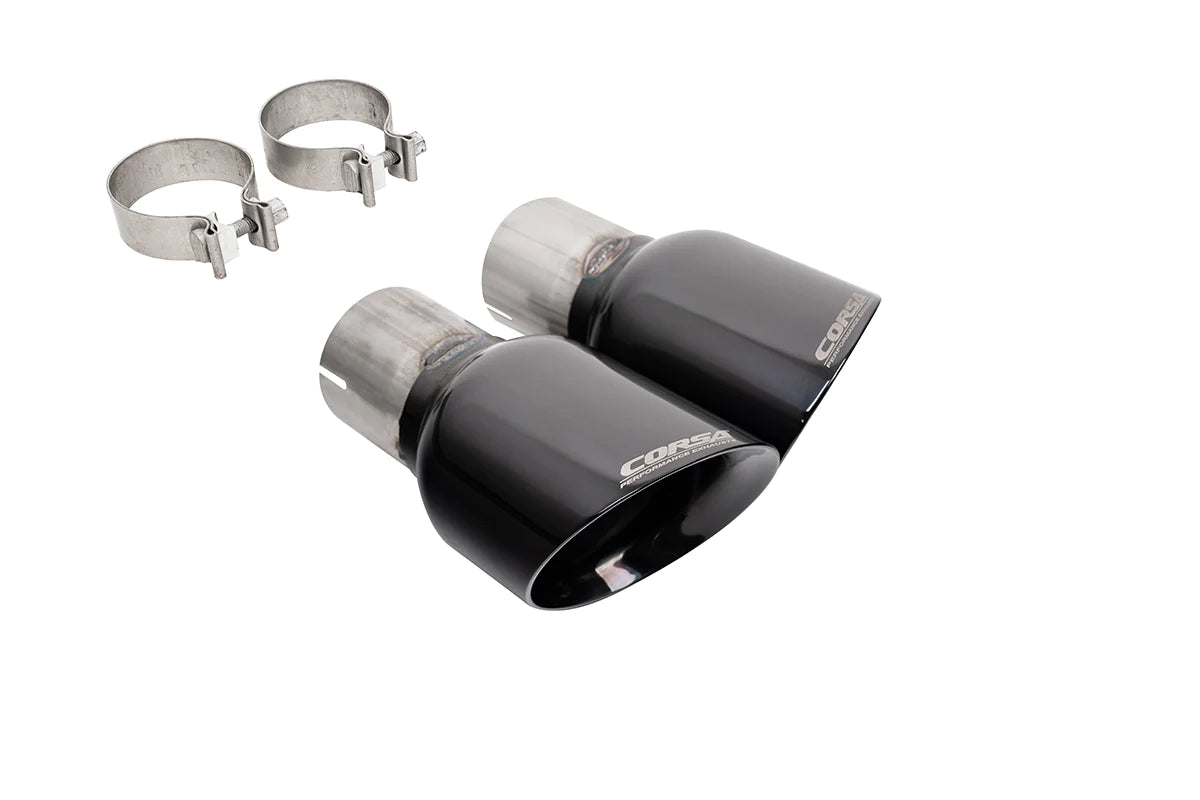 Corsa REPLACEMENT / 4.5 IN SINGLE SLASH TIP KIT | 2024 MUSTANG GT, 2015-17 GT, 2015-23 ECO CORSA SYSTEMS