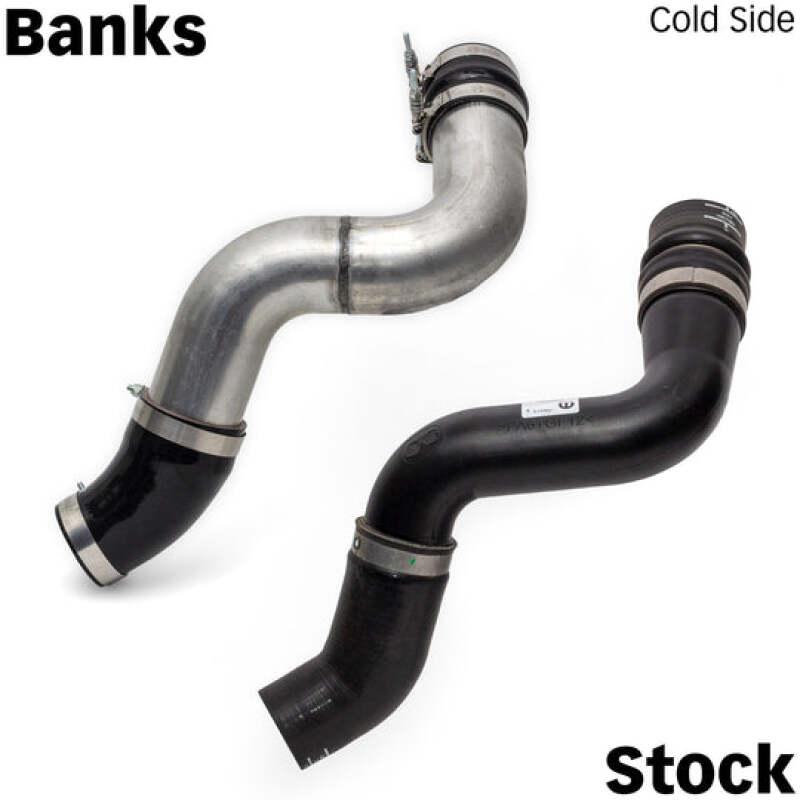 Banks Power 19-21 Ram 2500/3500 6.7L Cummins Boost Tube Upgrade Kit - Red Raw Finish Banks Power