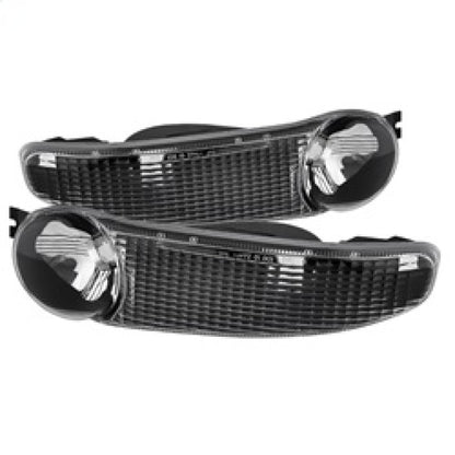 Xtune GMC Sierra Denali 00-06 Bumper Lights Black CBL-GD00-BK SPYDER