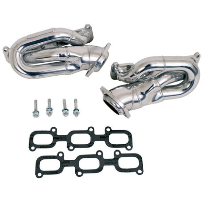 BBK Ford Mustang V6 1-5/8 Shorty Exhaust Headers Polished Silver Ceramic 11-17 BBK