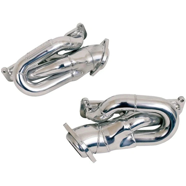 BBK Ford Mustang V6 1-5/8 Shorty Exhaust Headers Polished Silver Ceramic 11-17 BBK