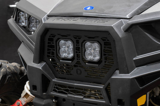 Diode Dynamics 14-18 Polaris RZR XP Stage Series LED Grille Kit - Sport Yellow Combo Diode Dynamics