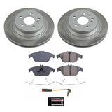 Power Stop 10-15 Mercedes-Benz GLK350 Rear Semi-Coated Rotor Kit