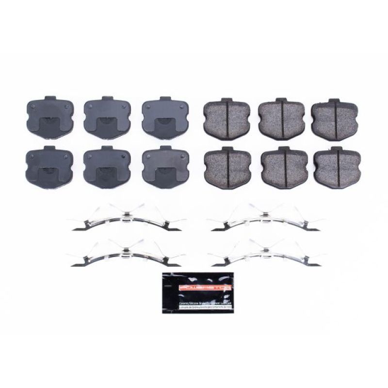 Power Stop 06-13 Chevrolet Corvette Front Z23 Evolution Sport Brake Pads w/Hardware PowerStop