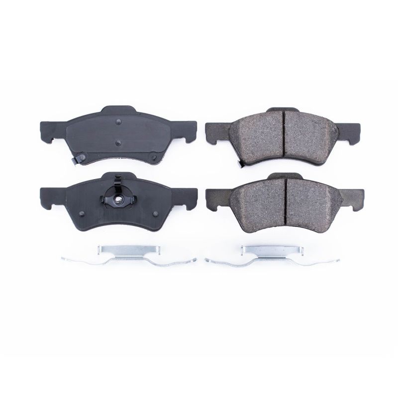 Power Stop 01-07 Chrysler Town & Country Front Z17 Evolution Ceramic Brake Pads w/Hardware PowerStop