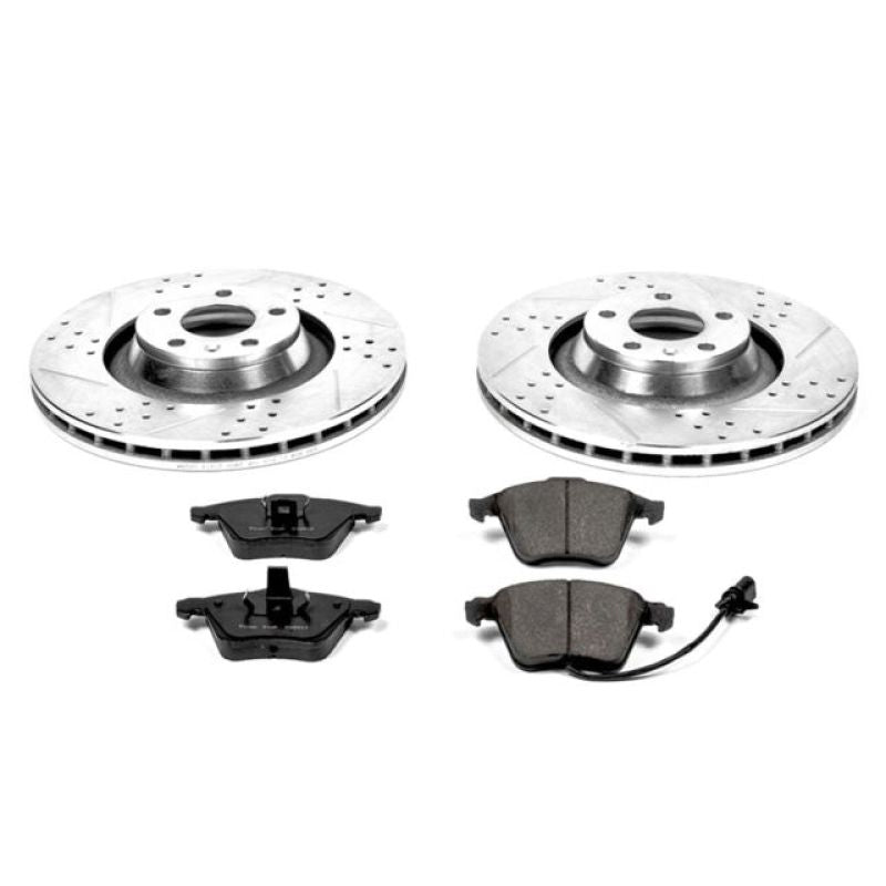 Power Stop 05-11 Audi A6 Quattro Front Z23 Evolution Sport Brake Kit PowerStop