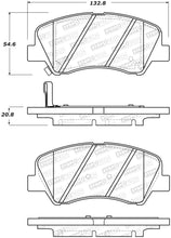 Load image into Gallery viewer, StopTech Premium Ceramic Rear Brake Pads - 308.15930