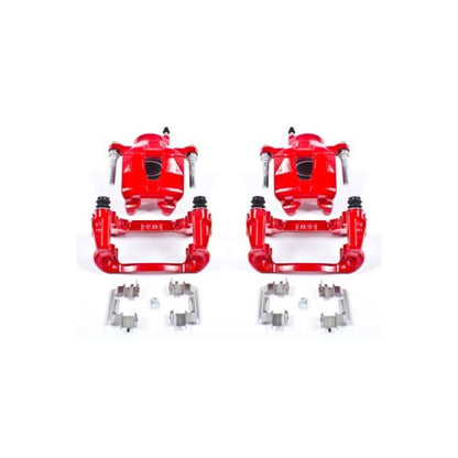 Power Stop 05-10 Scion tC Front Red Calipers w/Brackets - Pair PowerStop