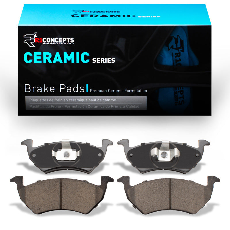 R1 Front Ceramic Brake Pads 2009-2017 Volkswagen GOL (Mexico)/Saveiro (Mexico) - 2310-1641-00