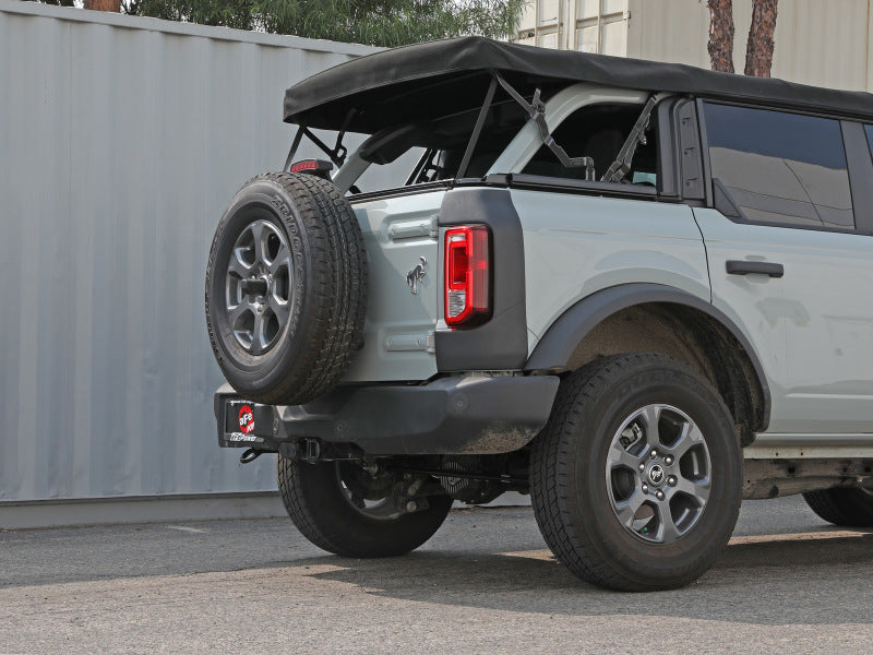 aFe Apollo GT Series 3in 409SS Cat-Back Ford Bronco 2021 L4 2.3L/V6 2.7L - Polished aFe