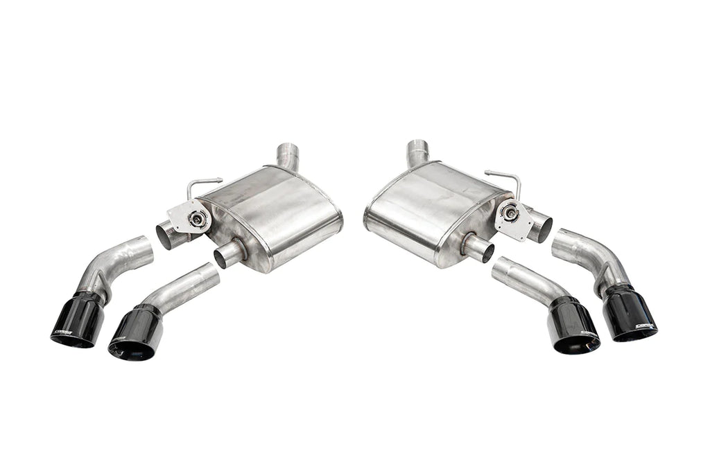 Corsa 16-20 Chevrolet Camaro SS/ZL1 6.2L V8 Polished Xtreme Axle-Back Exhaust (w/ Factory NPP Valve)