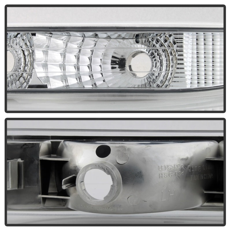 Xtune Chevy Silverado 99-02 / Chevy Suburban/TahOE 00-06 Amber Bumper Lights Euro CBL-JH-CS99-AM-E SPYDER