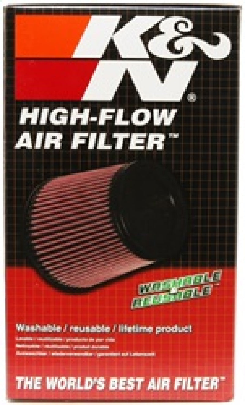 K&N Universal Rubber Filter 3.75in FLG x 5.375in Base x 5.375in Top x 7in Height K&N Engineering