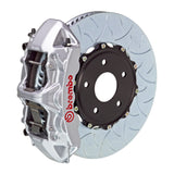 Brembo 97-04 Corvette C5 Front GT BBK 6 Piston Cast 350x34 2pc Rotor Slotted Type-3-Silver