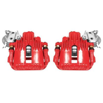 Power Stop 93-97 Chevrolet Camaro Rear Red Calipers w/Brackets - Pair PowerStop
