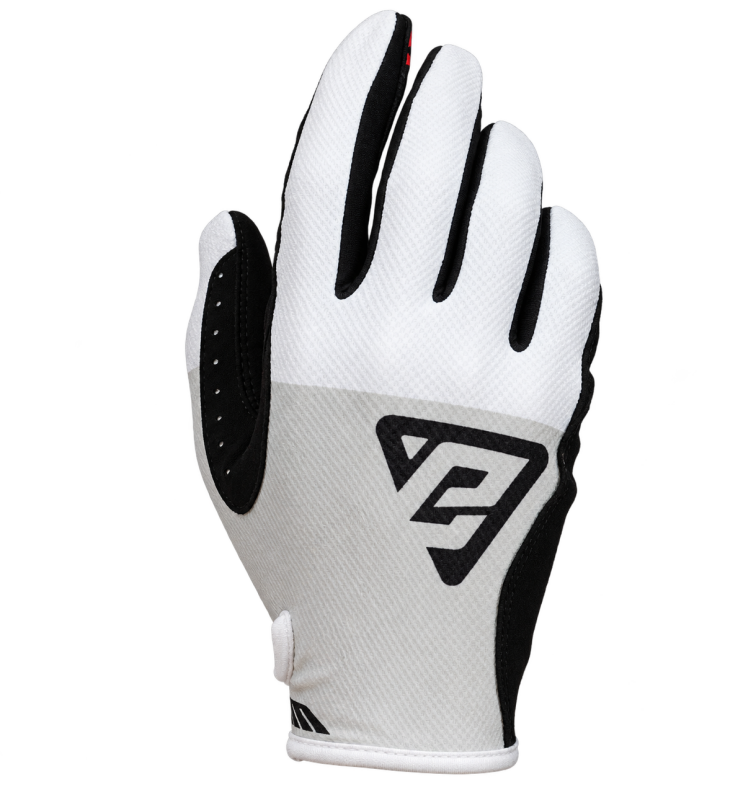 Answer  Ascent Gloves Grey/White/Black/Red - XS