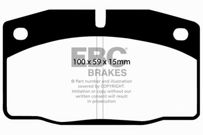 EBC Ultimax2 Front Brake Pads - UD378 EBC