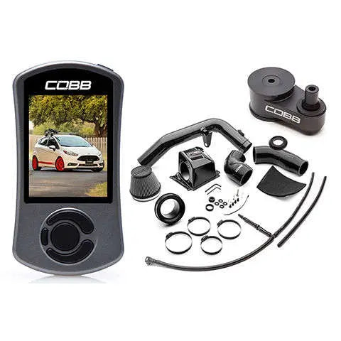 COBB 14-19 Ford Fiesta ST Stage 1+ Redline Carbon Fiber Power Package FOR001FI1P-RED COBB