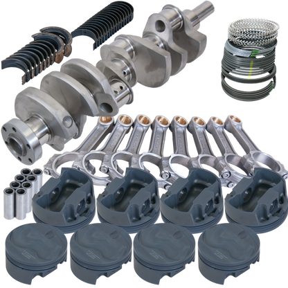 Eagle Ford 289/302 3.400in Crank 5.400in I-Beam Rods 7cc Dome 4.030in Pistons Rotating Assembly