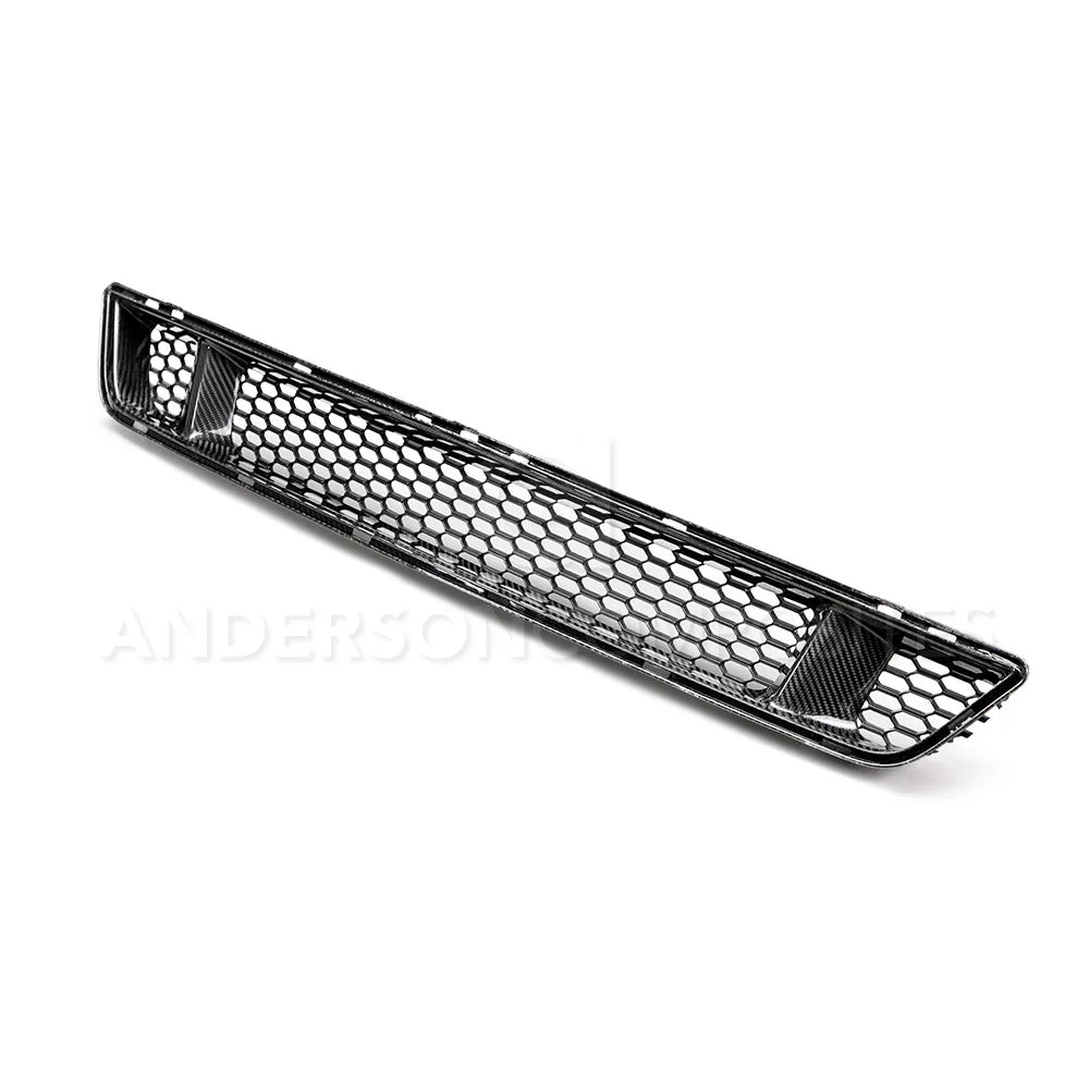 Anderson Composites 2015-2017 Ford Mustang Carbon Fiber Lower Grille - AC-LG15FDMU