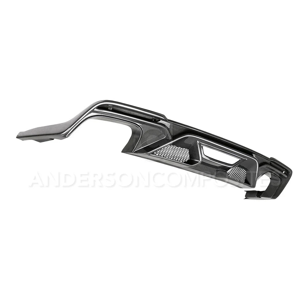 Anderson Composites 2020 - 2023 Mustang Shelby GT500 Carbon Fiber Rear Diffuser - AC-RL20FDMU500