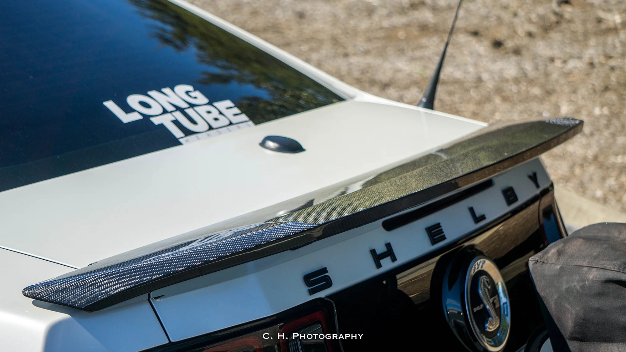 Anderson Composites 2010 - 2014 Mustang Shelby GT 500 Carbon Fiber Rear Spoiler - AC-RS1011FDMU-GT