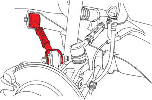 SPC Performance 04-08 Acura TL / TSX Upper Setback Control Arm 67293 SPC Performance