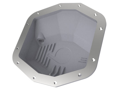afe RAM 1500 TRX 21-22 V8-6.2L (sc) Street Series Rear Differential Cover Raw w/ Machined Fins - 46-71280A aFe