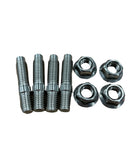 PLM Turbo to Manifold Stud Nut Kit M10 x 1.5 Stainless Steel - PLM-TURBO-STUD-M10-SET