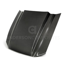 Load image into Gallery viewer, Anderson Composites Type-cj Carbon Fiber Cowl Hood For 2013-2014 Ford Mustang - AC-HD13FDMU-CJ