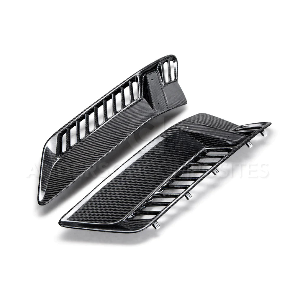 Anderson Composites 2015 - 2019 Corvette C7 Z06 Carbon Fiber Fender Vents - AC-FFI14CHC7-Z6