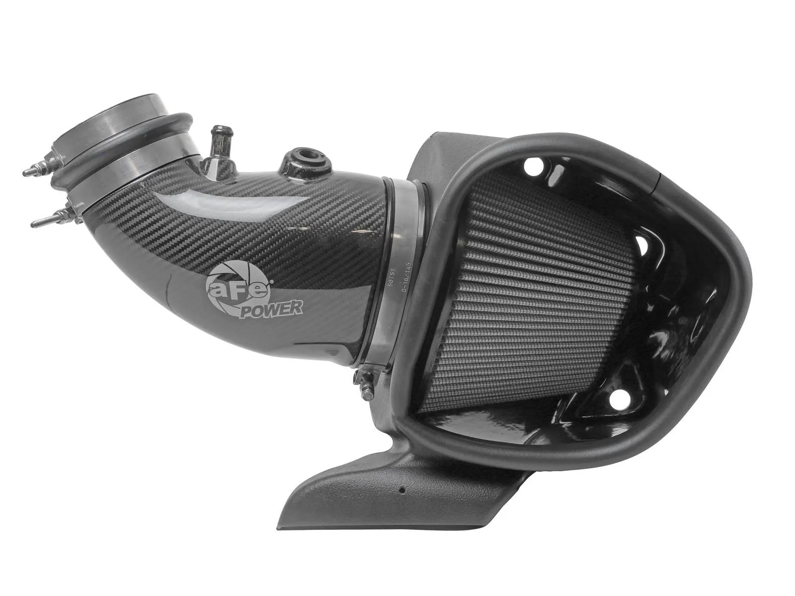 aFe Track Series Carbon Fiber Cold Air Intake System Grand Cherokee / Durango SRT 6.4L - 57-10014D aFe