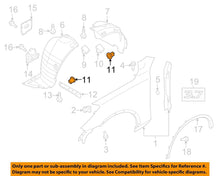 Load image into Gallery viewer, OEM Nissan Fender Wheel Well Grommet Screw - 76881-JG00A