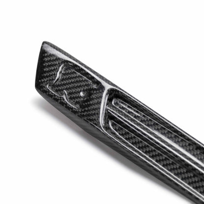 Seibon Carbon Fiber Fender Duct Logo For 2009-2014 Nissan GTR - FDL0910NSGTR