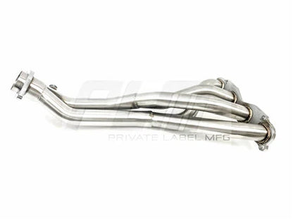 PLM K-Series K24 K20 FG Header V2 with Bolt-On Catalytic Converter - PLM-HFG1-V2-K24-HEADER-CAT