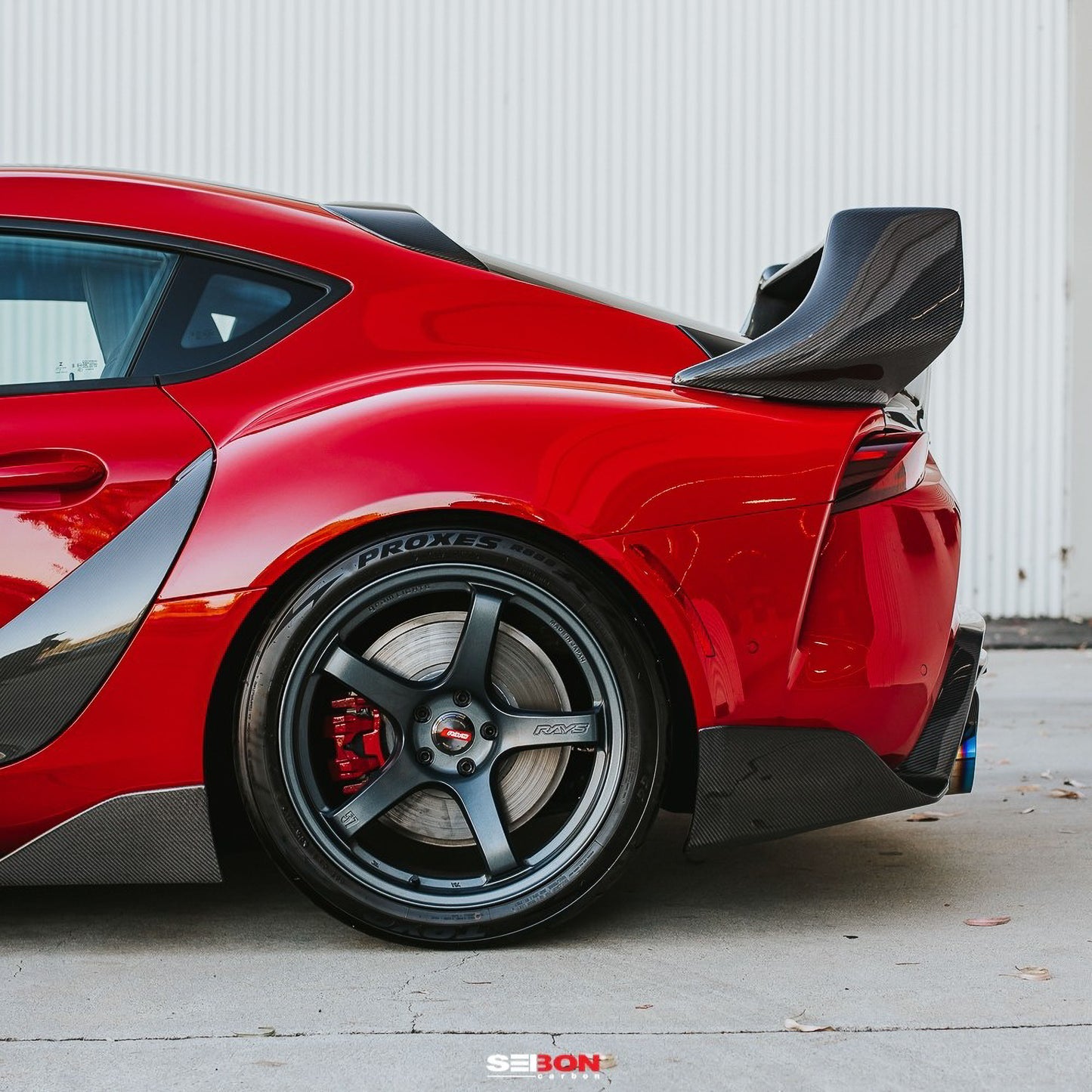 Seibon RS20TYSUP-TD TD-Style Carbon Fiber Spoiler for 2020–2026 Toyota GR Supra