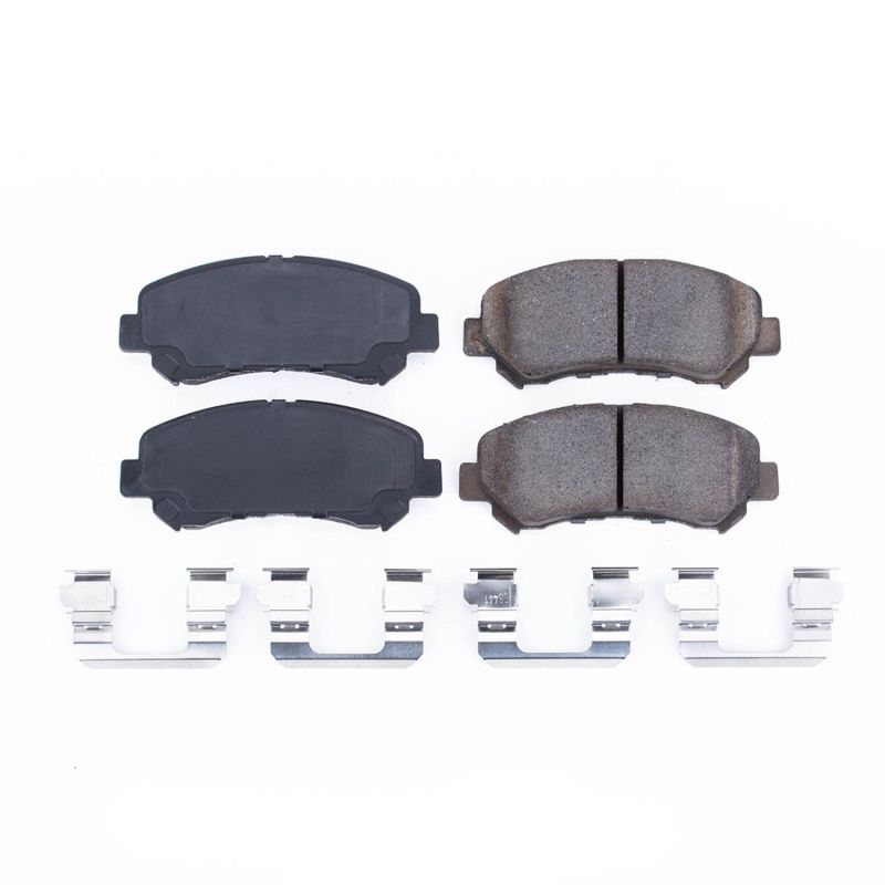 Power Stop 14-17 Nissan Juke Front Z17 Evolution Ceramic Brake Pads w/Hardware PowerStop