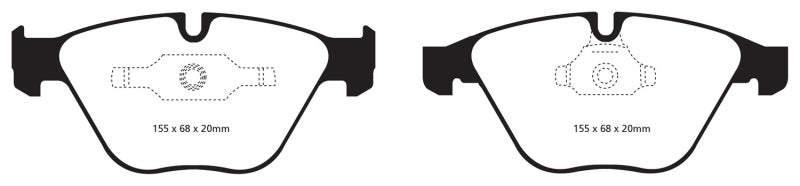 EBC GreenStuff Front Brake Pads - DP22006 EBC