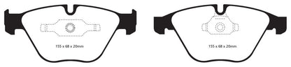 EBC GreenStuff Front Brake Pads - DP22006 EBC