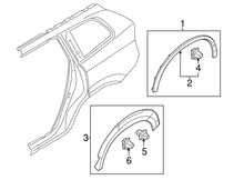 Load image into Gallery viewer, OEM VOLVO S90/V90 Cross Country/XC90 Side Molding Clip (30622764) X1