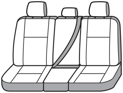 Covercraft 21-24 Ford Expedition Endura PrecisionFit Custom Second Row Seat Covers - Black/Charcoal